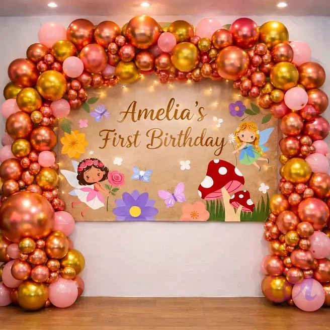 Customised First Birthday Decor