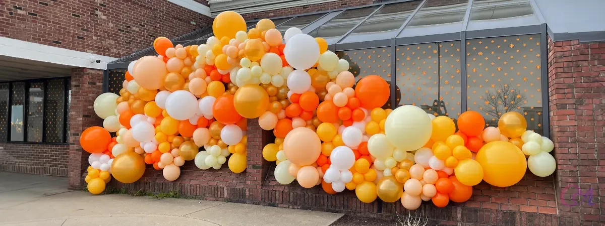 Organic Balloon Garland
