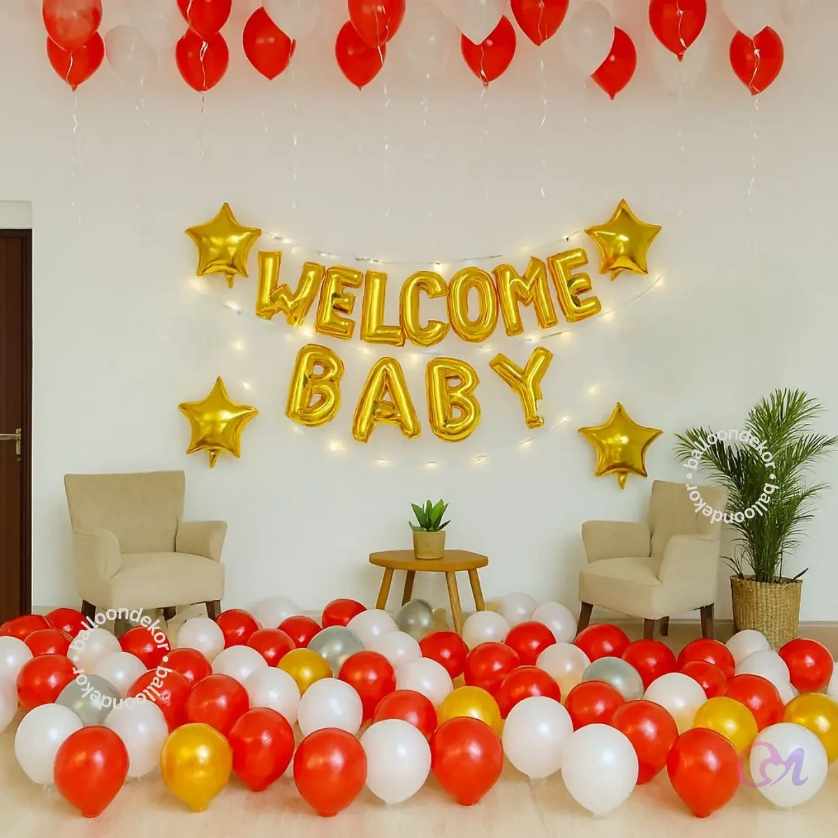 Newborn Baby Surprise Room Setup