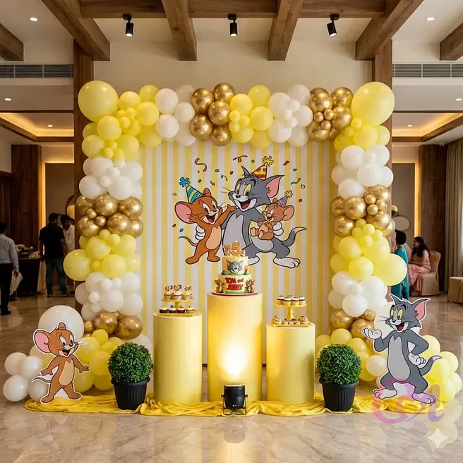 Kids Cartoon Birthday Decoration image 2