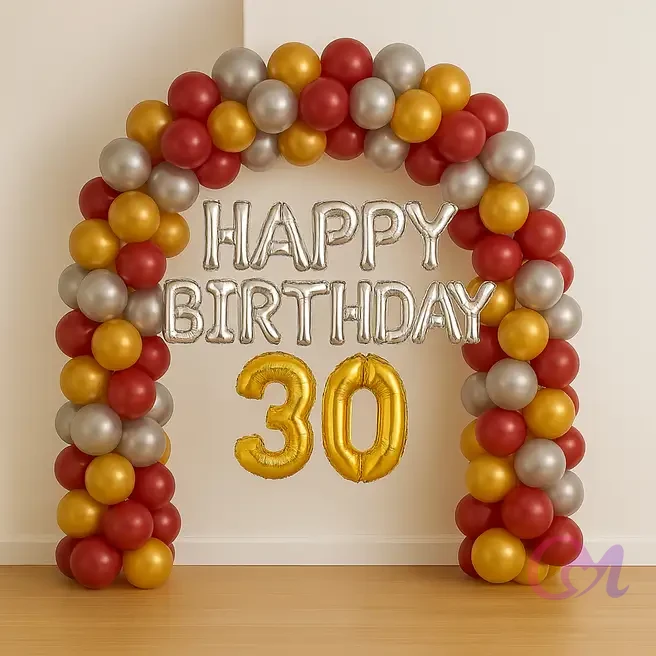 Radiant Balloon Arch Display image 2