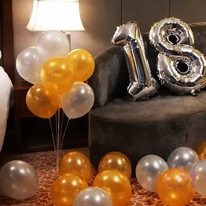 Birthday Sparkling Balloon Decor image 2