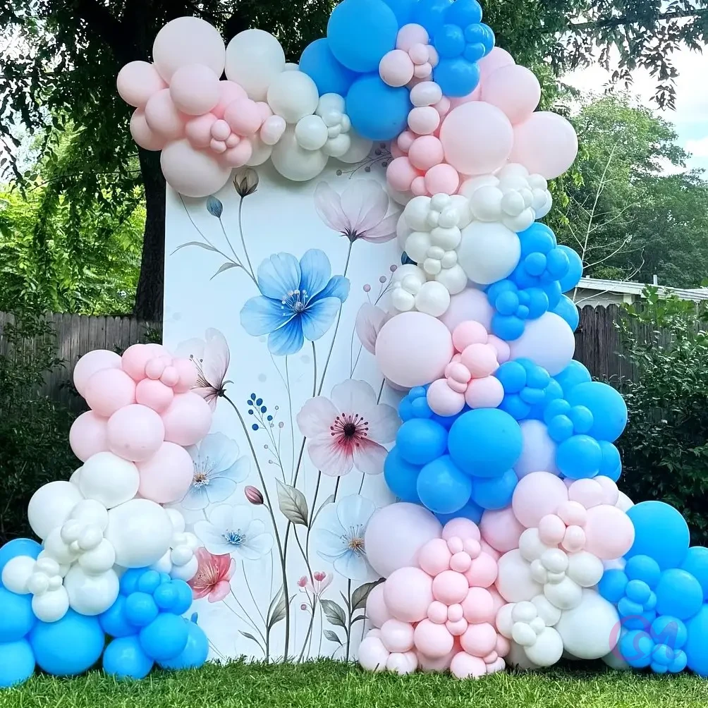 He Or She Baby Shower Setup image 2