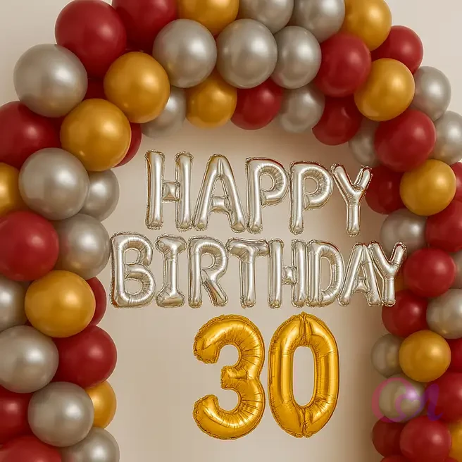 Radiant Balloon Arch Display image 4